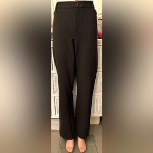 NYDJ Lift Tuck Technology pants Mid Rise Dark Chocolate Brown color Plus Size 16